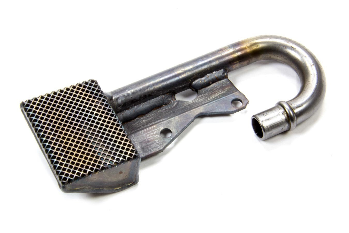 Oil Pump Pickup - Oval Track - Press / Bolt-On - 5/8 in Inlet Tube - 6-1/2 in Deep Pan - Small Block Chevy - Each