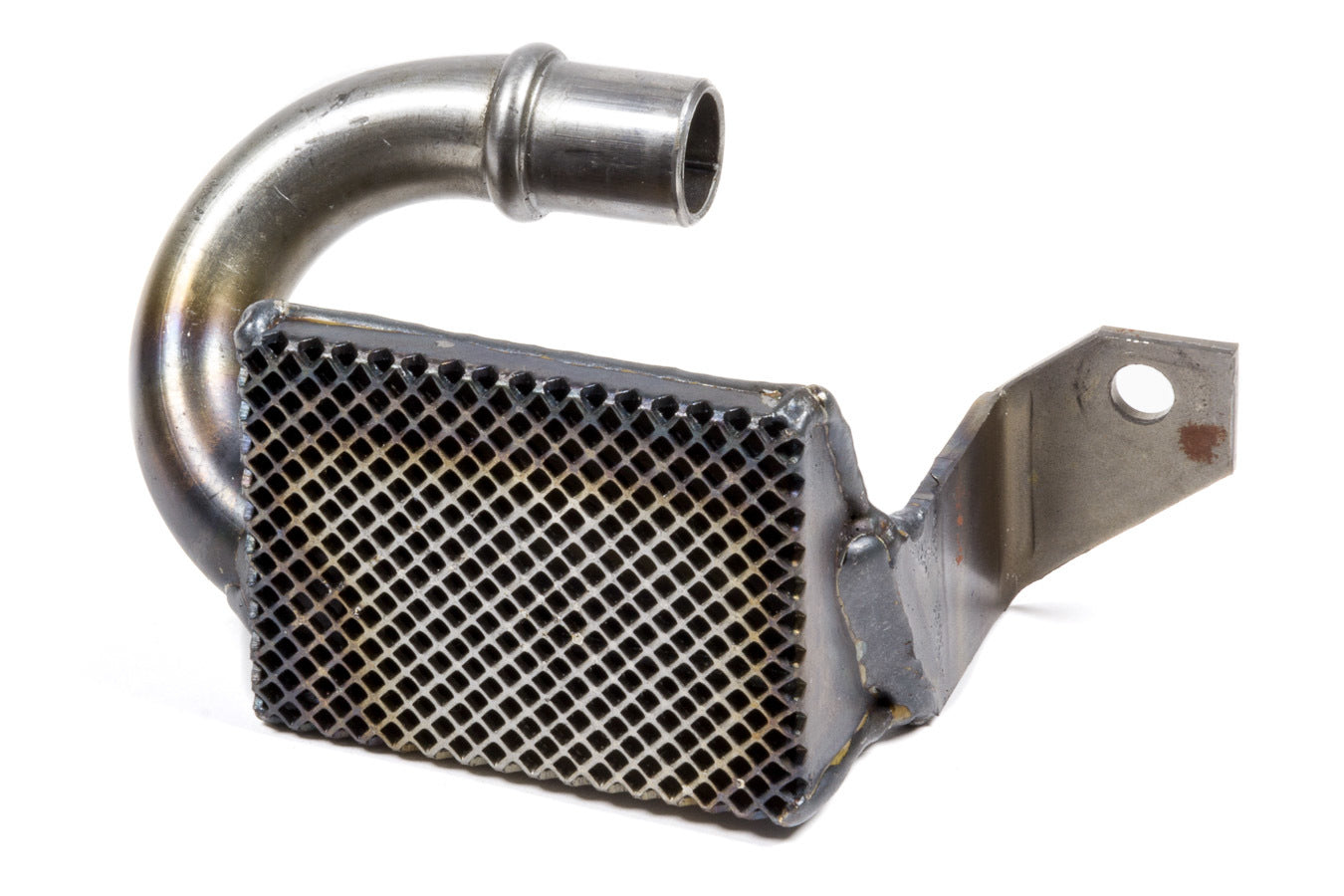 Oil Pump Pickup - Oval Track - Press / Bolt-On - 5/8 in Inlet Tube - 8 in Deep Pan - Small Block Chevy - Each