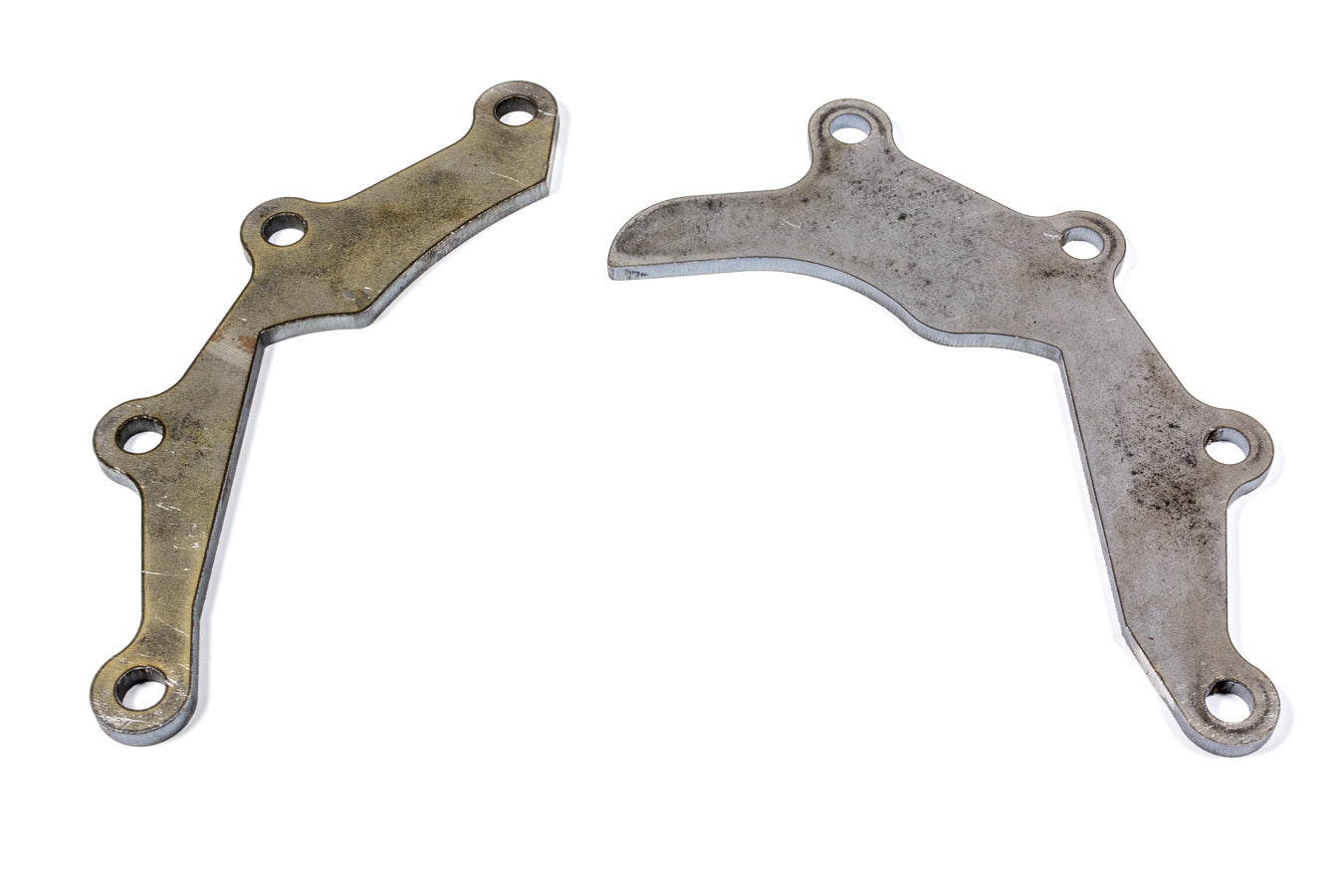 Third Link Bracket - 4-Hole - Bolt-On - Steel - Natural - Quick Change - Pair