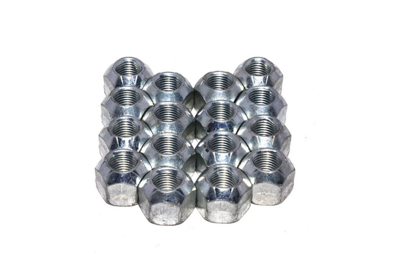 Rocker Arm Nut - Magnum - 3/8-24 in Thread - Steel - Zinc Oxide - Set of 16