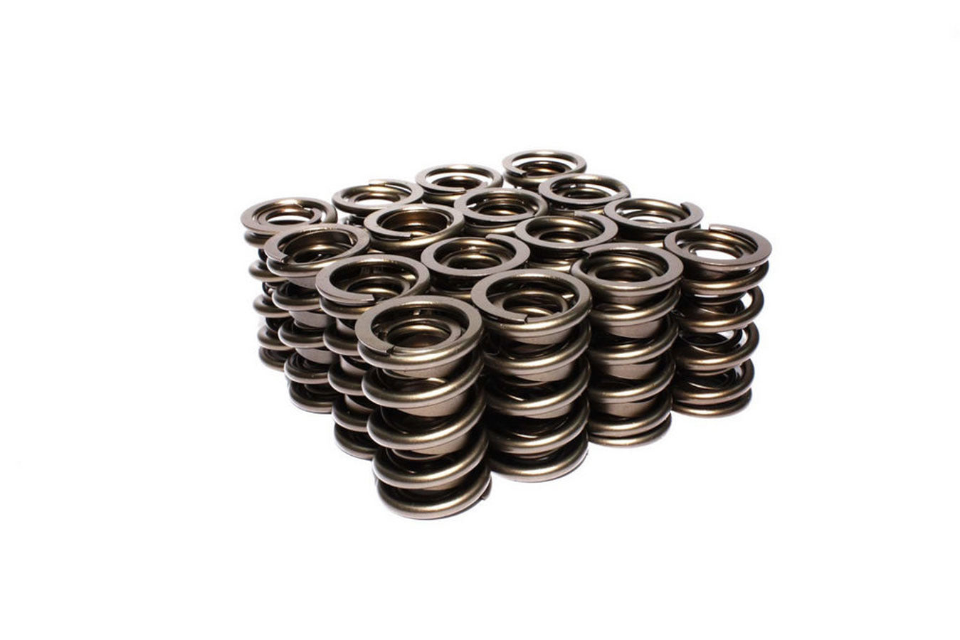 Valve Spring - Race Endurance - Dual Spring / Damper - 454 lb/in Spring Rate - 1.200 in Coil Bind - 1.564 in OD - Set of 16