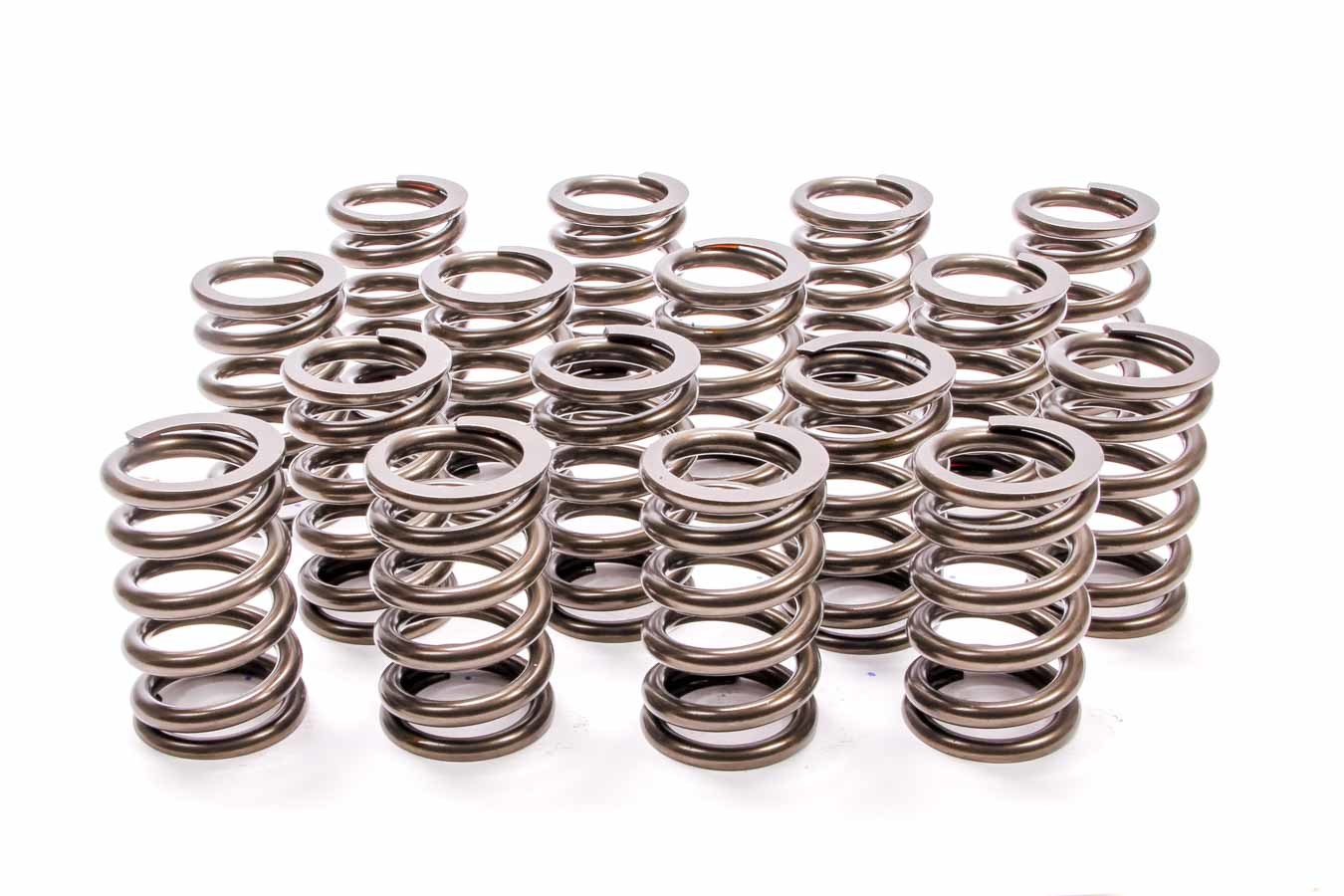 Valve Spring - Race Sportsman - Single Spring - 356 lb/in Spring Rate - 1.100 in Coil Bind - 1.320 in OD - Set of 16