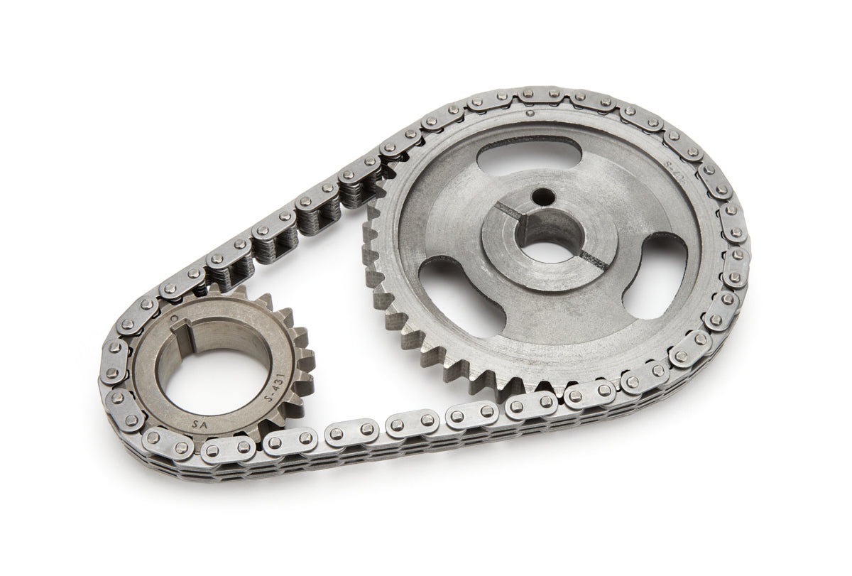 Timing Chain Set - High Energy - Single Non-Roller - Iron - Small Block Ford - Kit