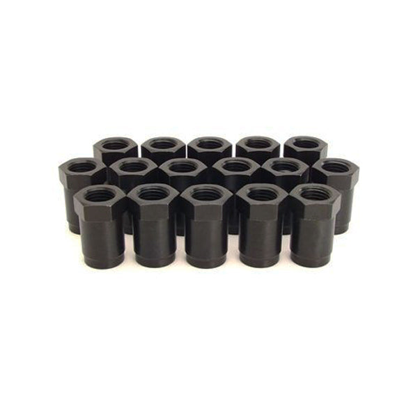 Rocker Arm Nut - Hi-Tech Polylock - 7/16-20 in Thread - Steel - Black Oxide - Set of 16