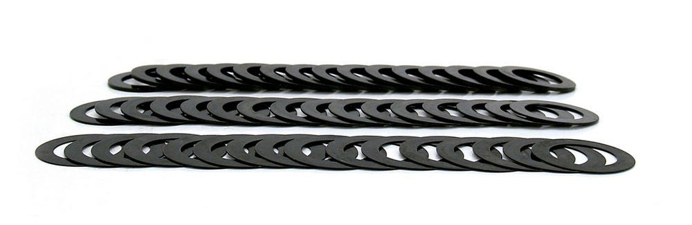 Valve Spring Shim Kit - 0.015 / 0.030 / 0.060 in Thick - 1.250 in OD - Steel - Kit