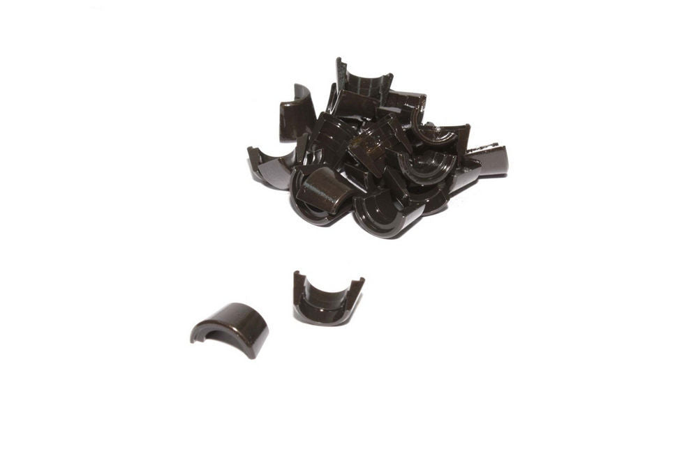 Valve Lock - Super Locks - 10 Degree - 11/32 in Valve Stem - Standard Height - Steel - Black Oxide - Set of 12
