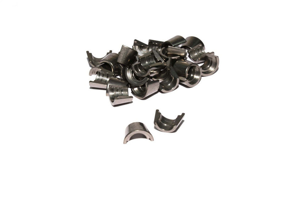 Valve Lock - Super Locks - 10 Degree - 11/32 in Valve Stem - Standard Height - Titanium - Natural - Set of 16