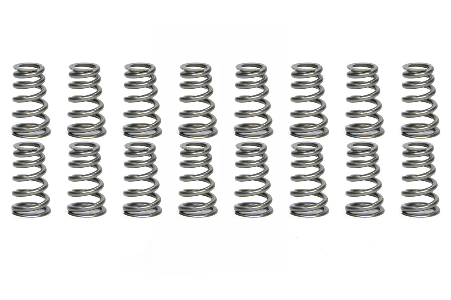 Valve Spring - Conical - Single Spring - 440 lb/in Spring Rate - 1.125 in Coil Bind - 1.286 in OD - Set of 16