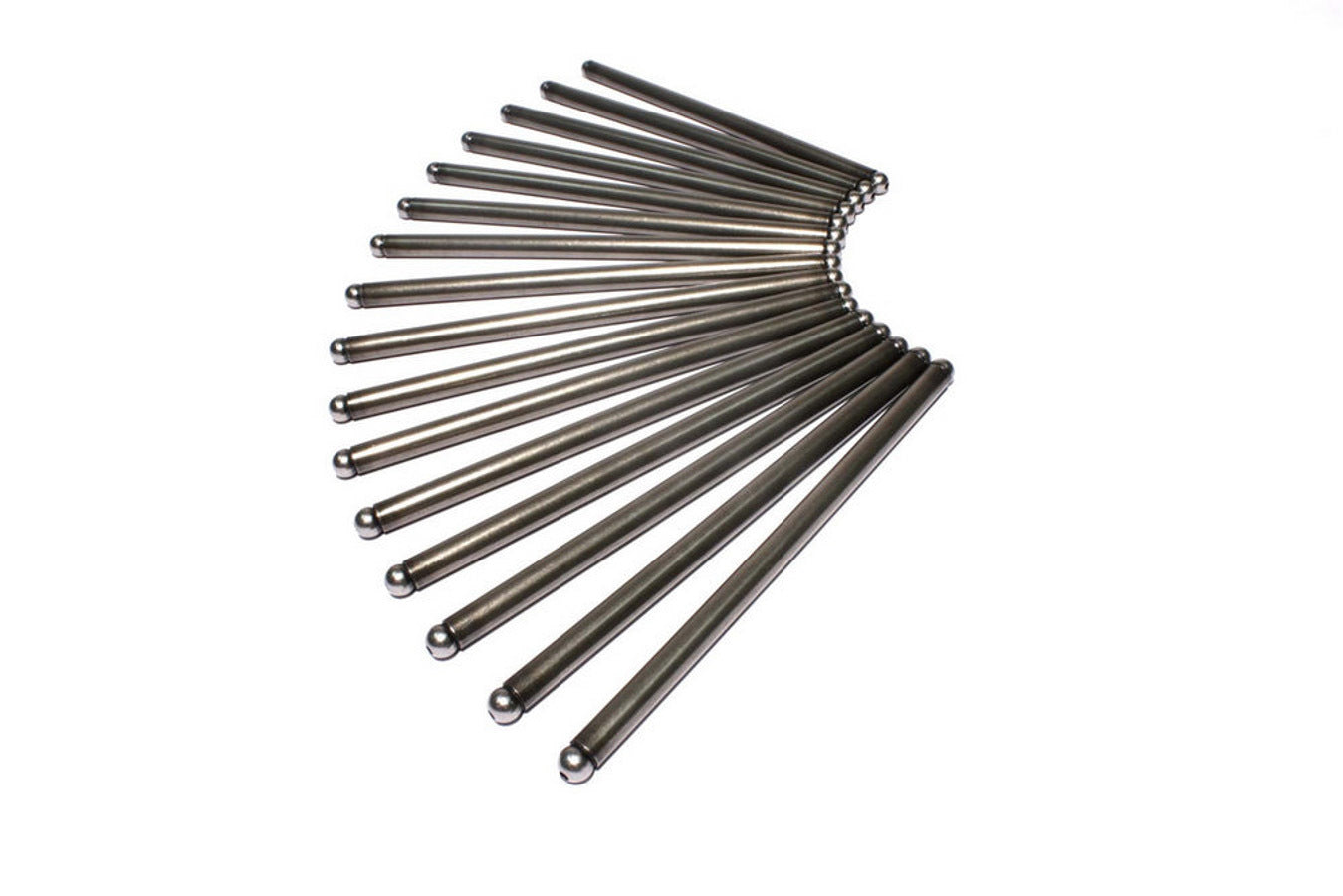 Pushrod - High Energy - 6.400 in Long - 5/16 in OD - Steel - Small Block Ford - Set of 16