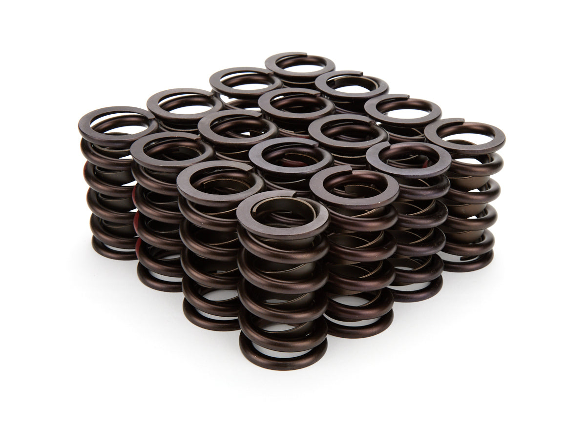 Valve Spring - Single Spring / Damper - 454 lb/in Spring Rate - 1.100 in Coil Bind - 1.269 in OD - Set of 16