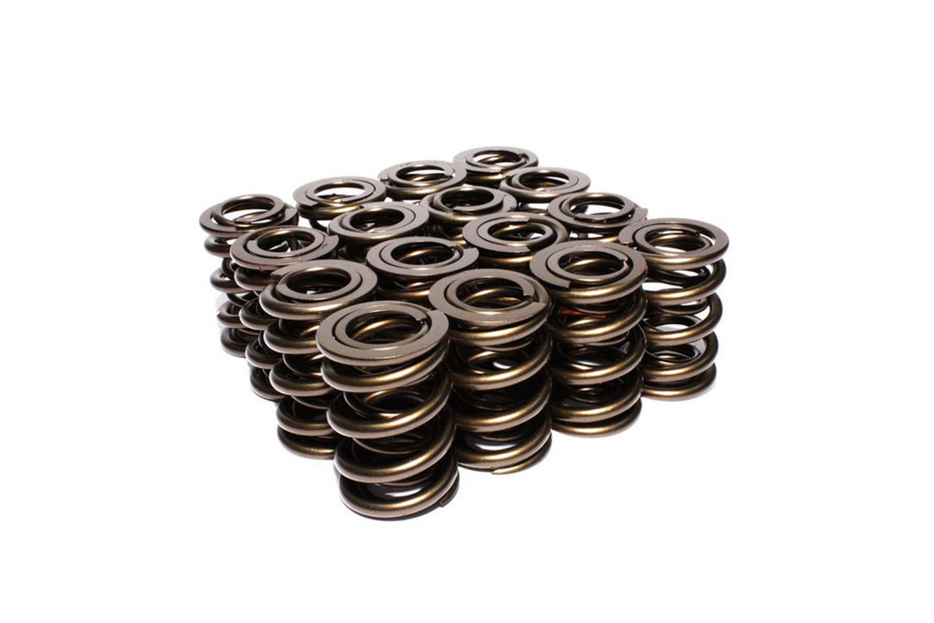 Valve Spring - Race Extreme - Dual Spring - 640 lb/in Spring Rate - 1.100 in Coil Bind - 1.635 in OD - Set of 16