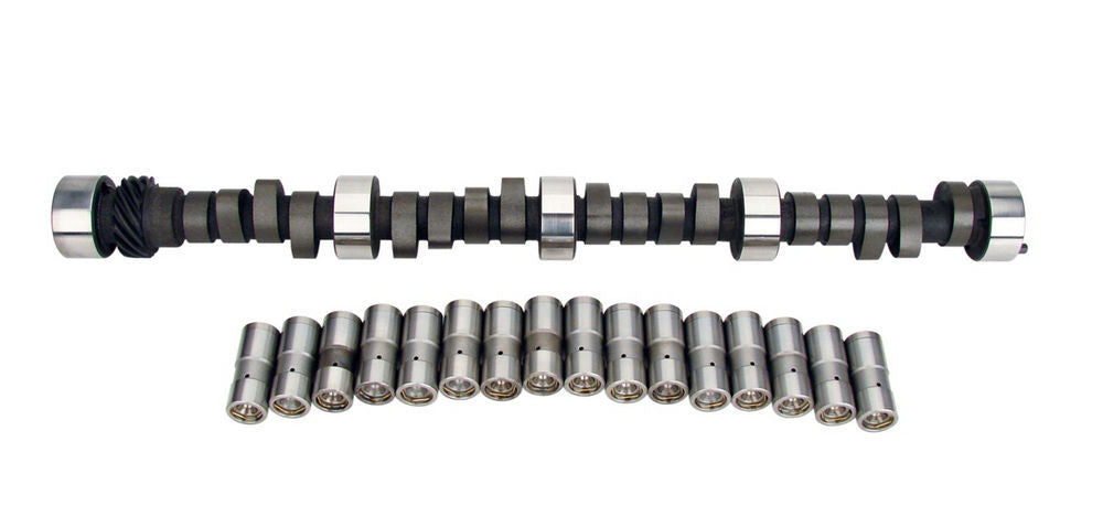 Camshaft / Lifters - High Energy - Hydraulic Flat Tappet - Lift 0.425 / 0.425 in - Duration 252 / 252 - 110 LSA - 800 / 4800 RPM - Small Block Chevy - Kit