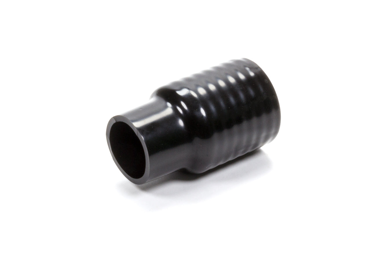 Helmet Air Hose Adapter - Straight - 2 in Hose to 1-1/2 in Hose - Silicone - Black - Each