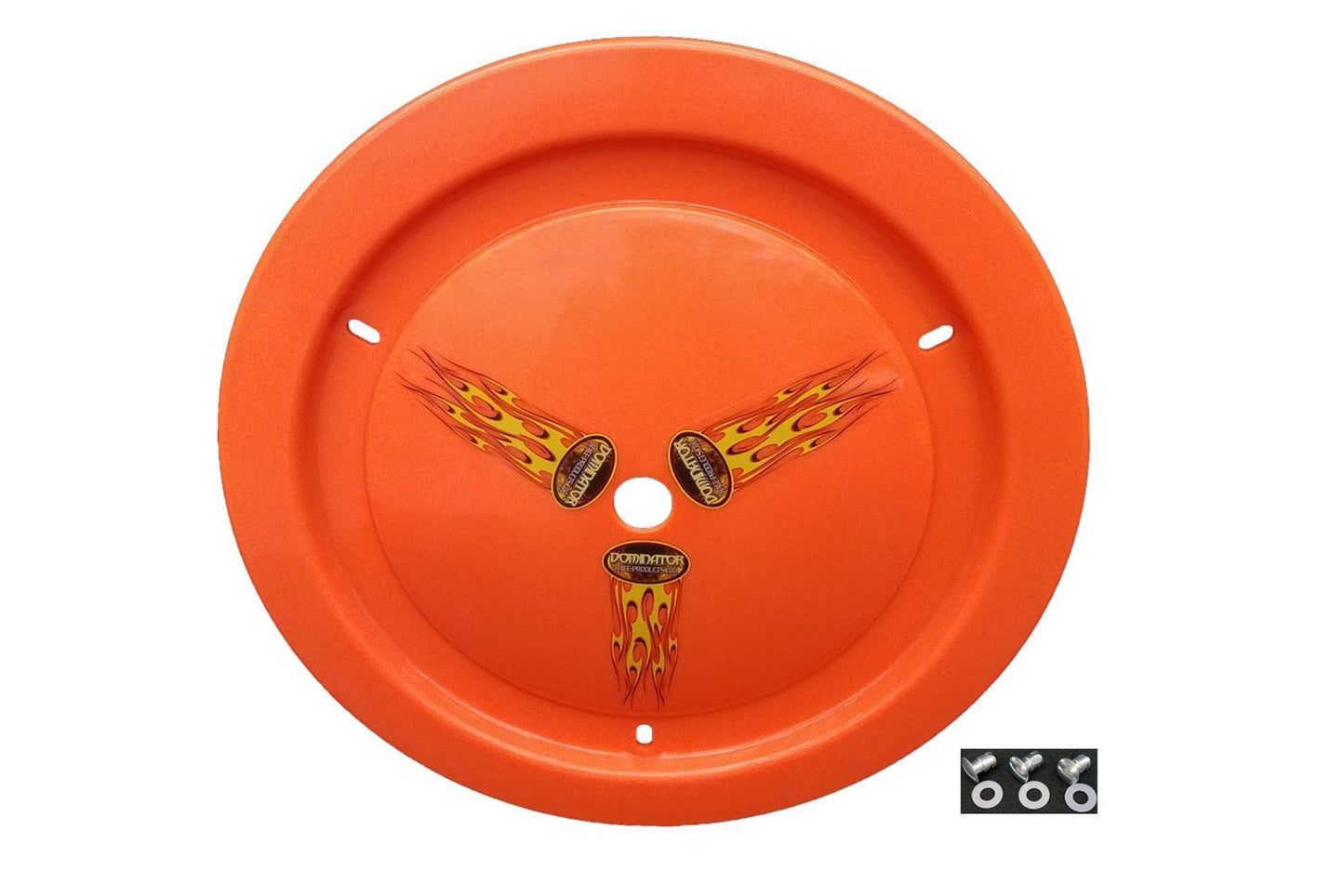 Mud Cover - Ultimate Real - Quick Turn Fasteners - Hardware Included - Cover Only - Plastic - Orange - 15 in Wheels - Each