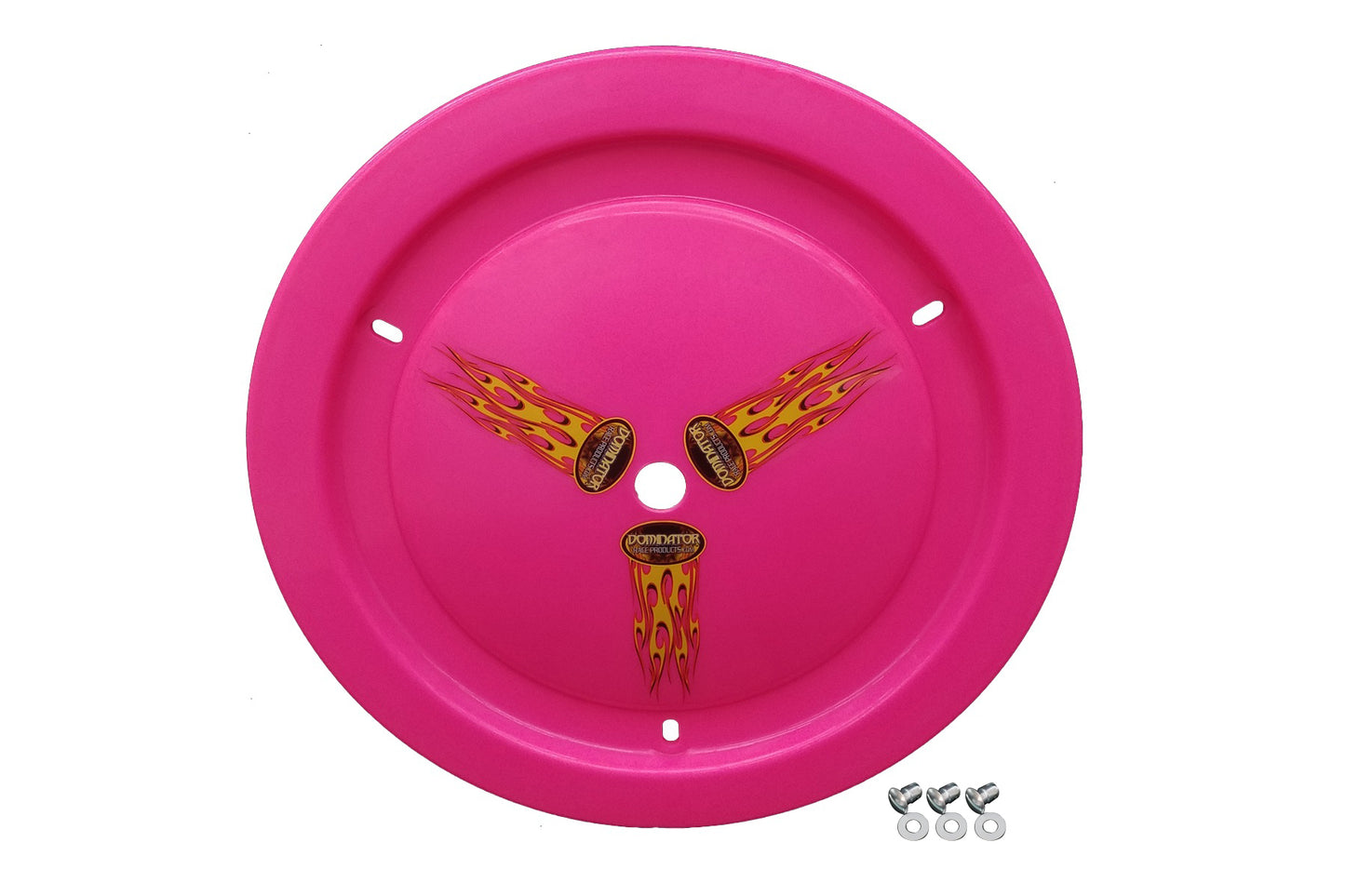 Mud Cover - Ultimate Real - Quick Turn Fasteners - Hardware Included - Cover Only - Plastic - Pink - 15 in Wheels - Each