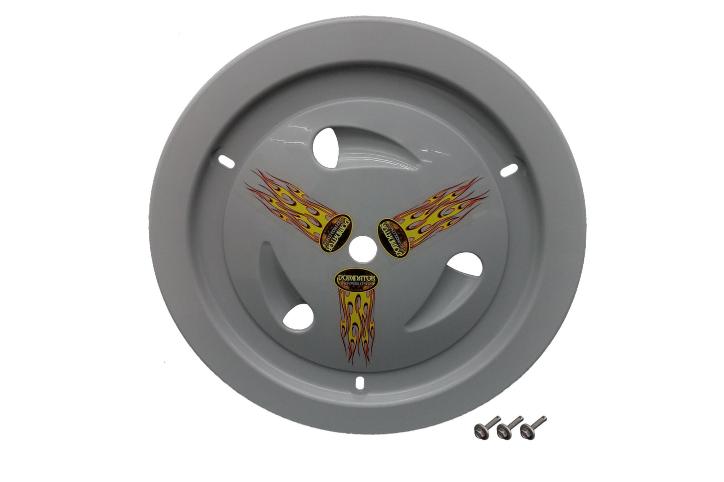 Mud Cover - Ultimate Real - Bolt-On - Hardware Included - Vented - Cover Only - Plastic - Gray - 15 in Wheels - Each