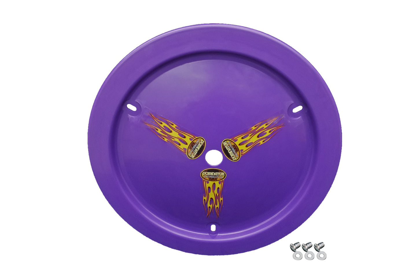 Mud Cover - Ultimate - Quick Turn Fastener - Hardware Included - Cover Only - Plastic - Purple - 15 in Wheels - Each