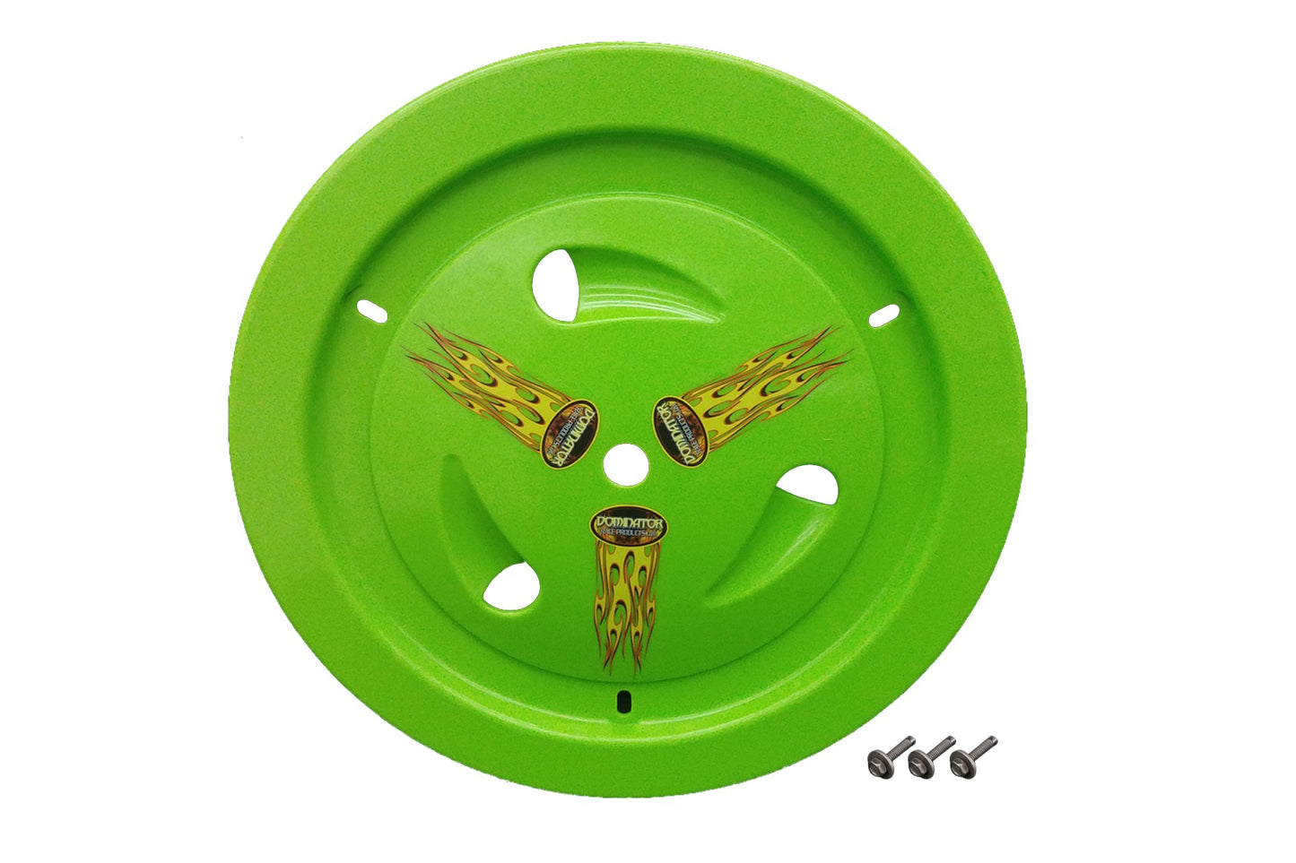 Mud Cover - Ultimate - Bolt-On - Hardware Included - Vented - Cover Only - Plastic - Xtreme Green - 15 in Wheels - Each