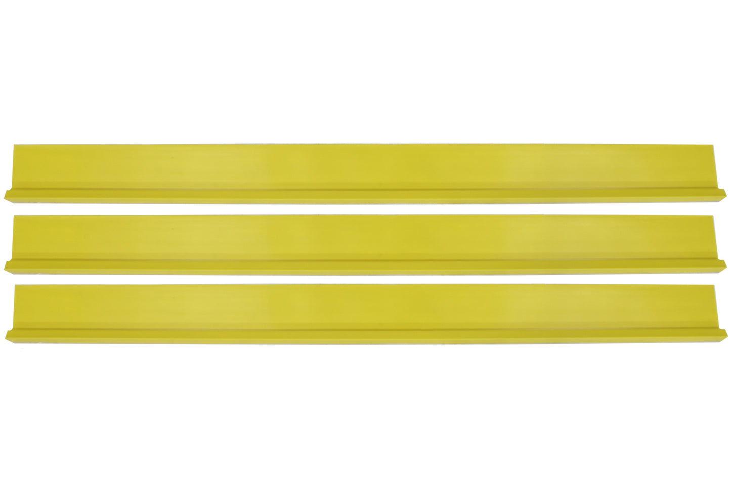 Rocker Panel - 78 in Long - Plastic - Yellow - Set of 3