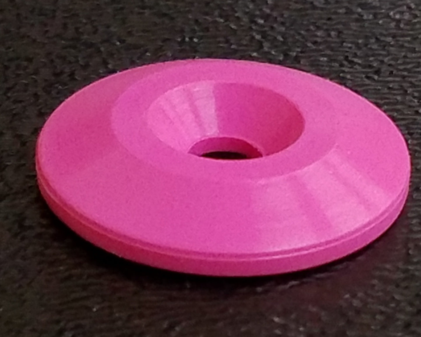 Countersunk Bolt Kit - 1/4-20 in Thread - 1.75 in Long - Allen Head - Countersunk Washers / Nuts - Plastic / Steel - Pink - Set of 10