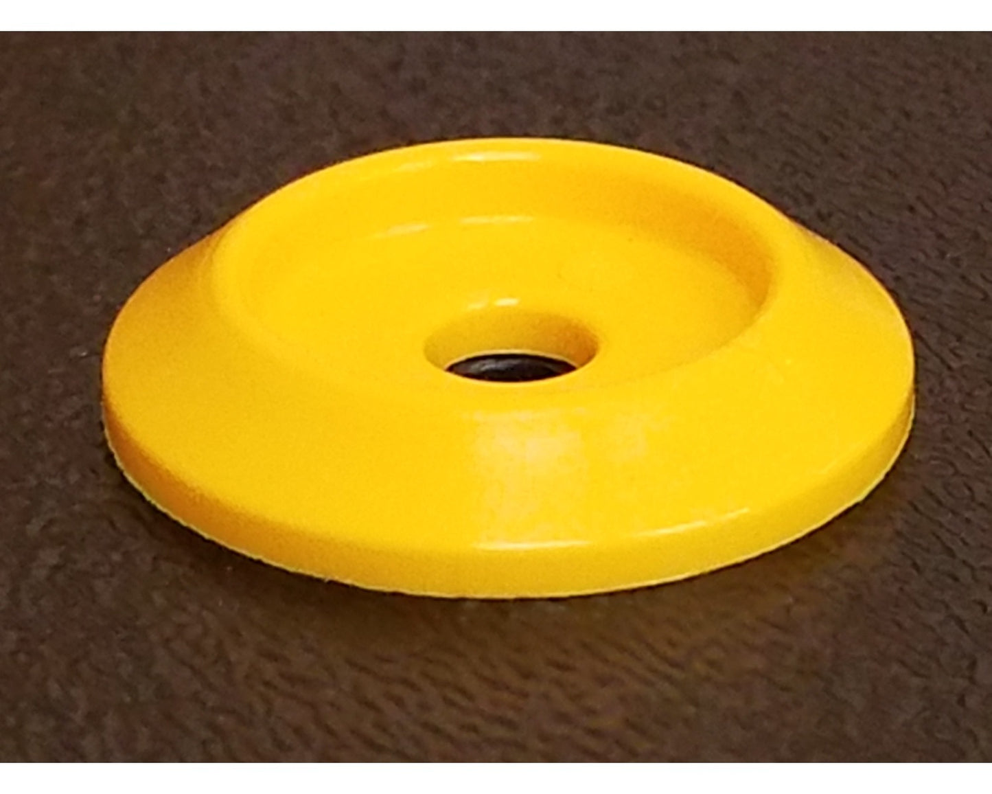 Countersunk Bolt Kit - 1/4-20 in Thread - 1.375 in Long - Hex Head - Countersunk Washers / Nuts - Plastic / Steel - Yellow - Set of 10