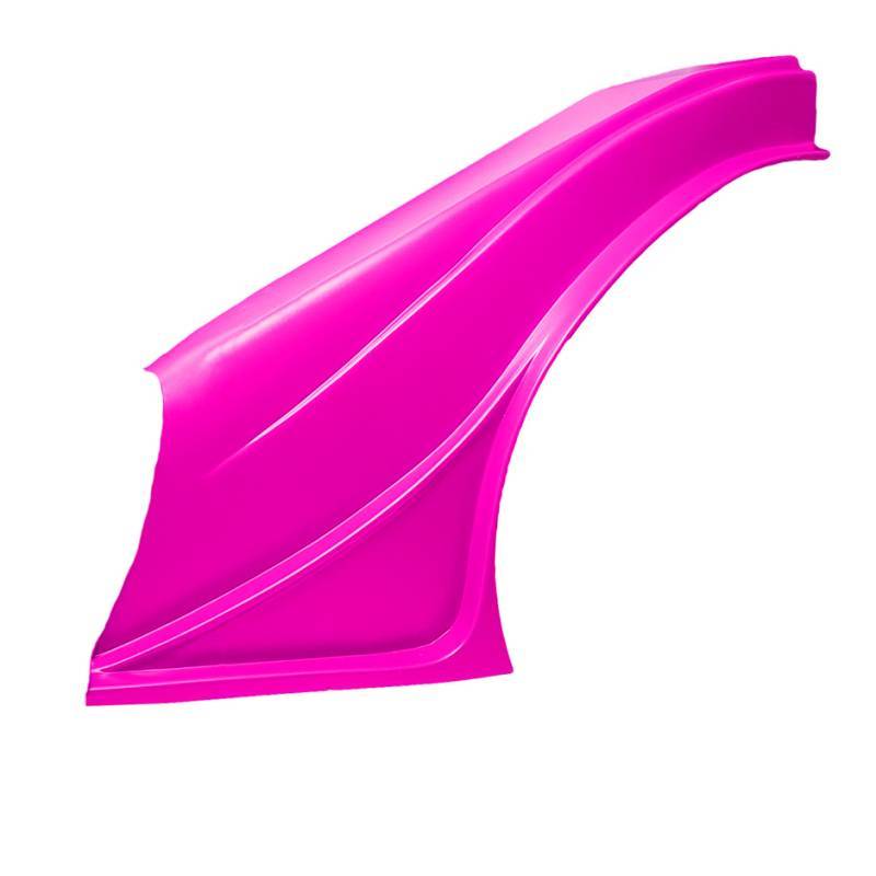 Fender - Outlaw - Driver Side - Plastic - Pink - Universal - Asphalt Late Model - Each