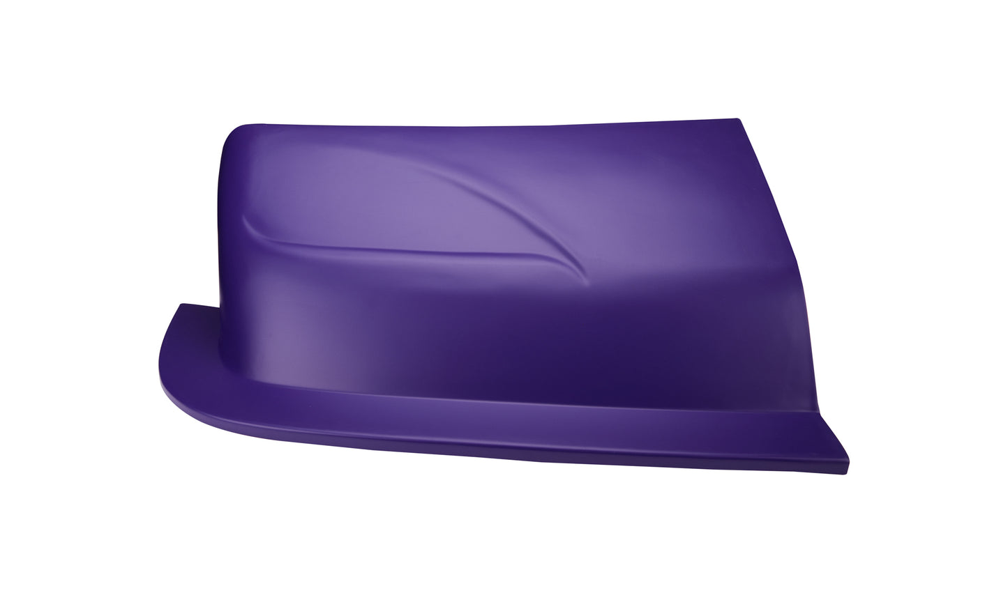 Nose - Outlaw - Passenger Side - Plastic - Purple - Universal - Asphalt Late Model - Each