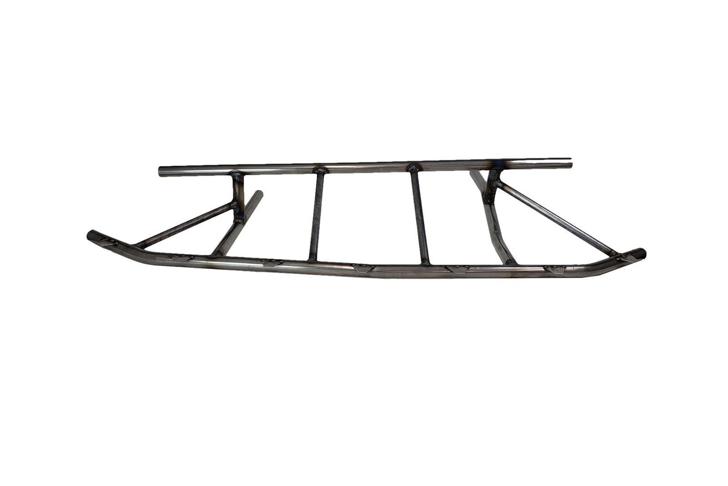 Bumper - Front - 1.5 in OD Tube - 0.083 in Wall - Stacked - Steel - Natural - Dirt Late Model - Each