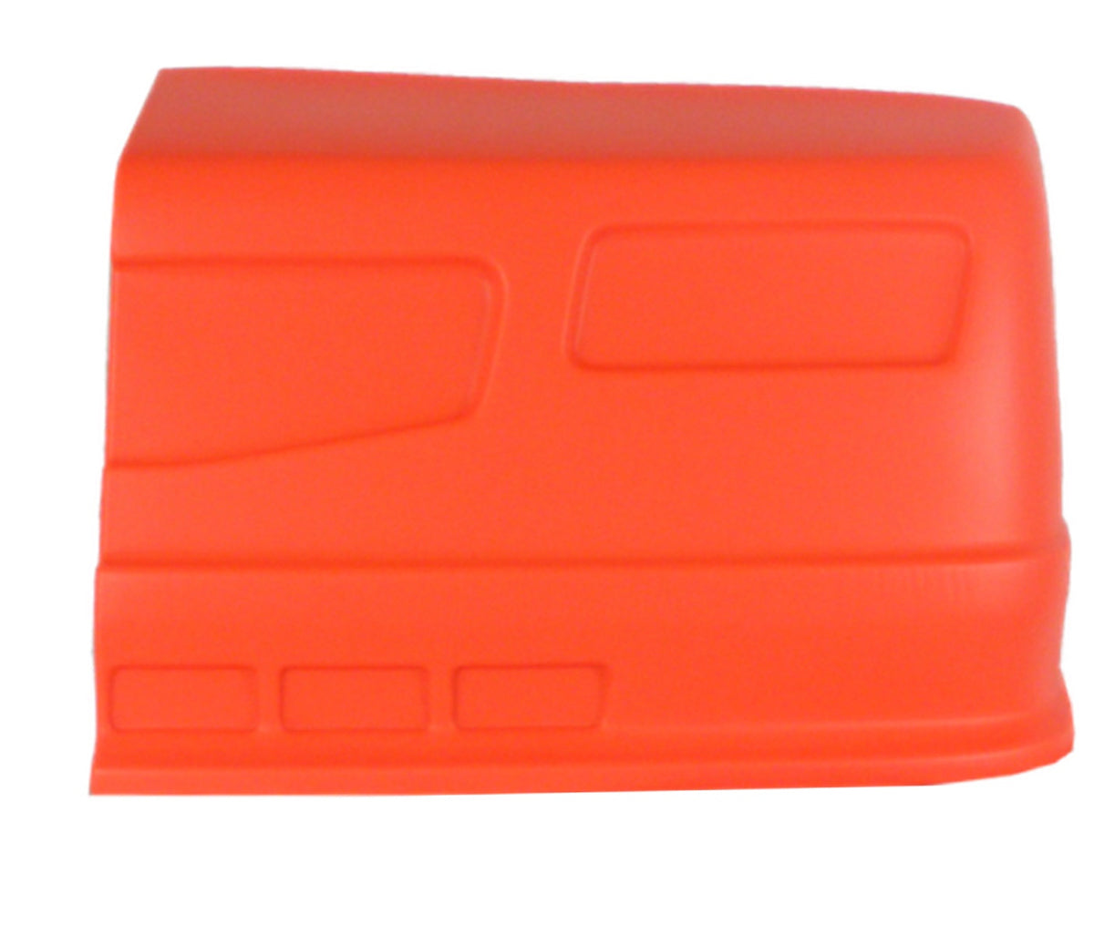 Nose - Dominator SS - Driver Side - Plastic - Fluorescent Orange - Universal - Street Stock - Each