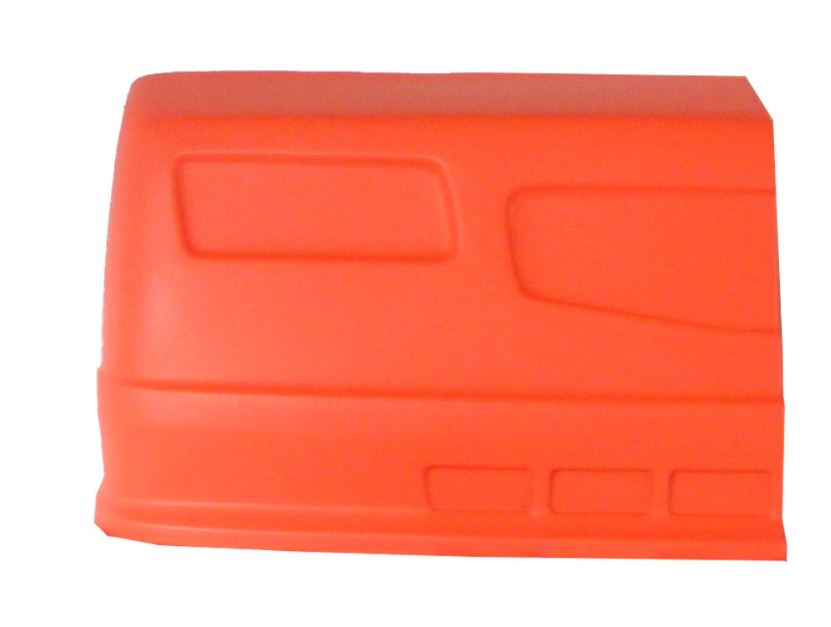 Nose - Dominator SS - Passenger Side - Plastic - Fluorescent Orange - Universal - Street Stock - Each
