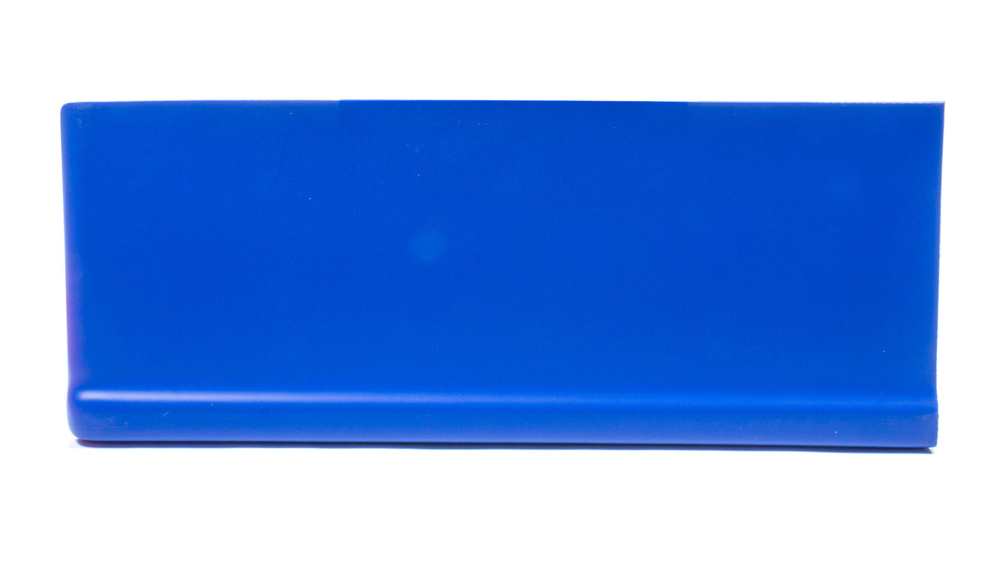 Fender Extension - Passenger Side - Lower - Street Stock - Plastic - Blue - Universal - Each
