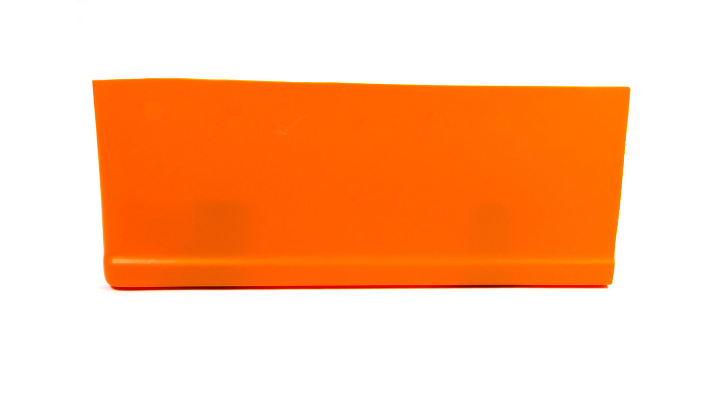 Fender Extension - Passenger Side - Lower - Street Stock - Plastic - Orange - Universal - Each