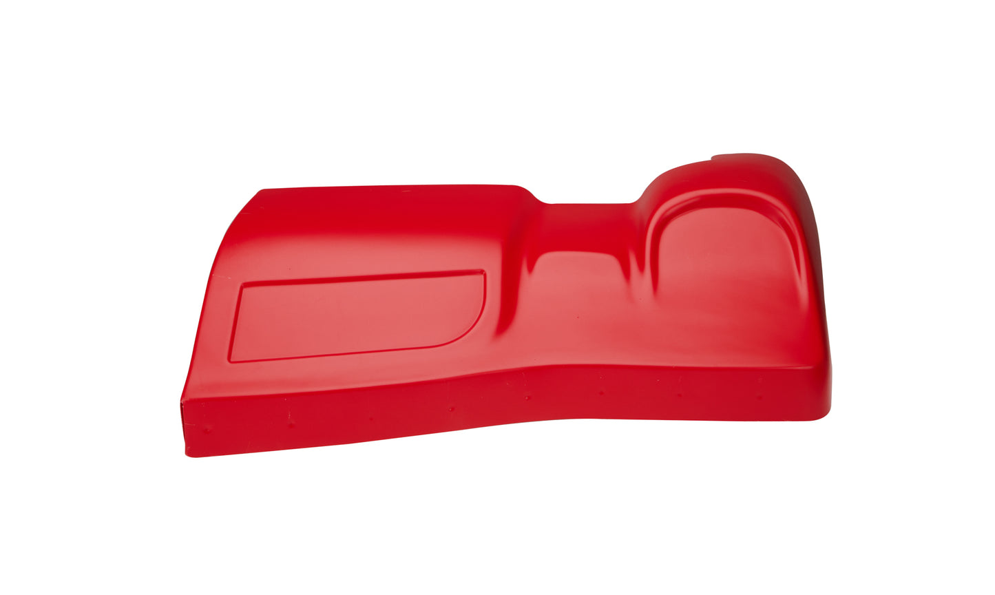 Nose - SS Killer Z - Driver Side - Upper - Plastic - Red - Street Stock - Each