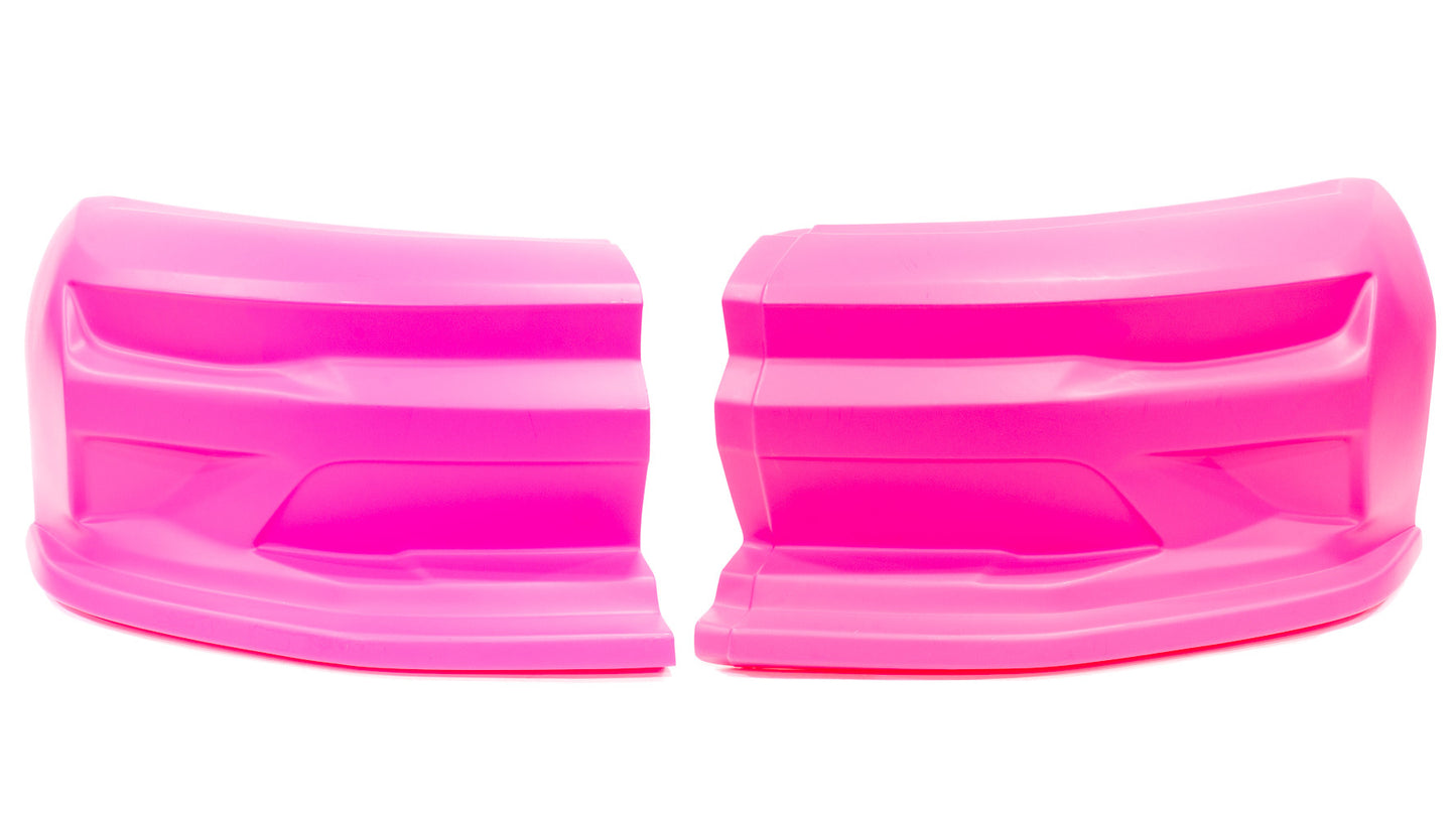 Nose - Dominator SS Camaro - 2-Piece Complete - Plastic - Pink - Universal - Street Stock - Kit