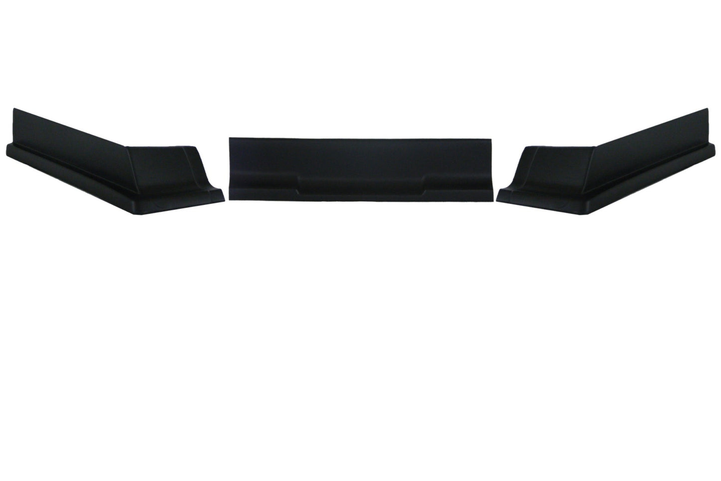 Air Valance - 3 Piece - Plastic - Black - Dirt Modified - Kit