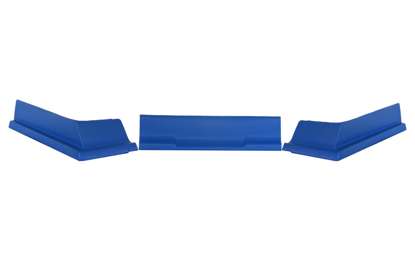 Air Valance - 3 Piece - Plastic - Blue - Dirt Modified - Kit