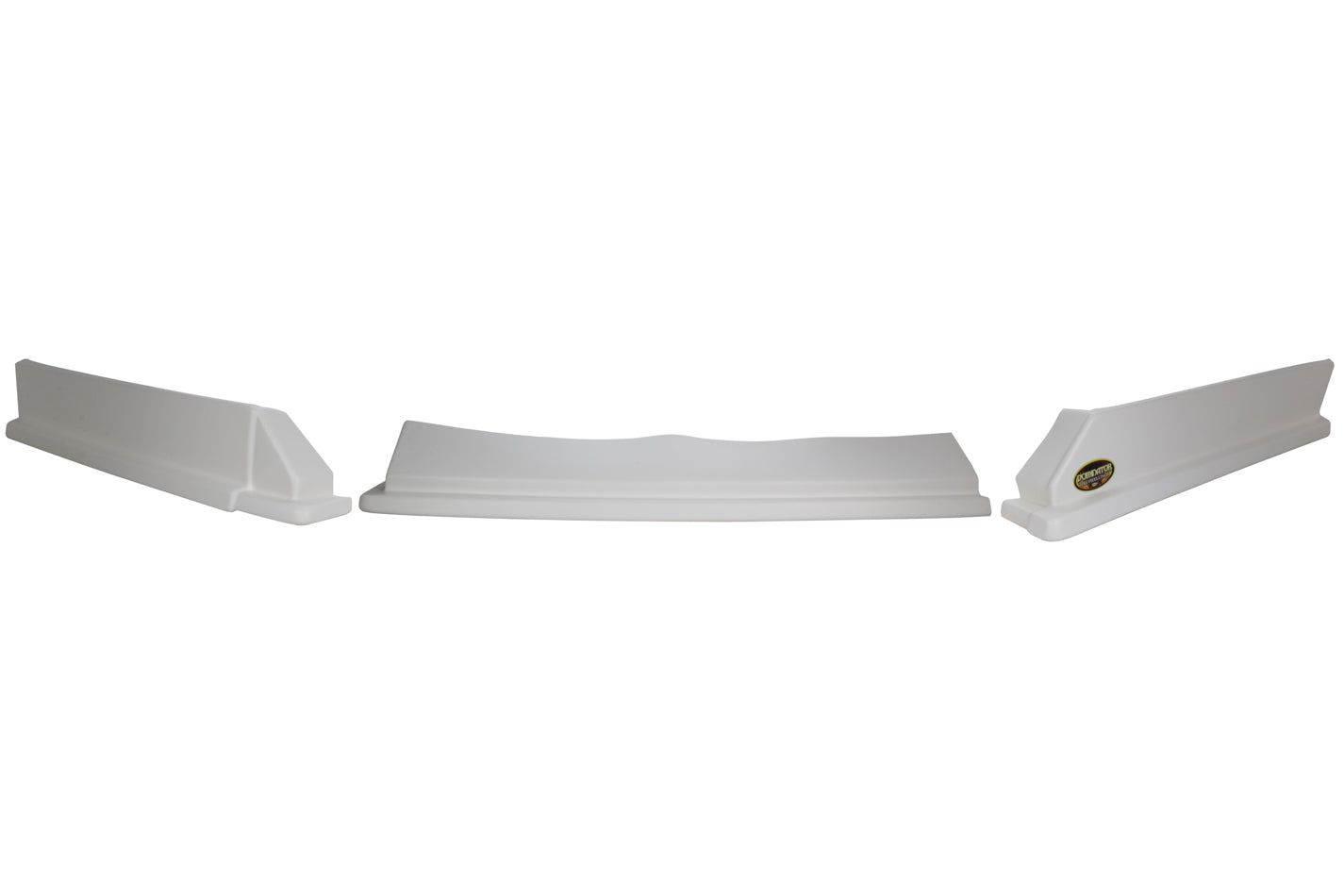 Air Valance - 3 Piece - Plastic - White - Dirt Modified - Kit