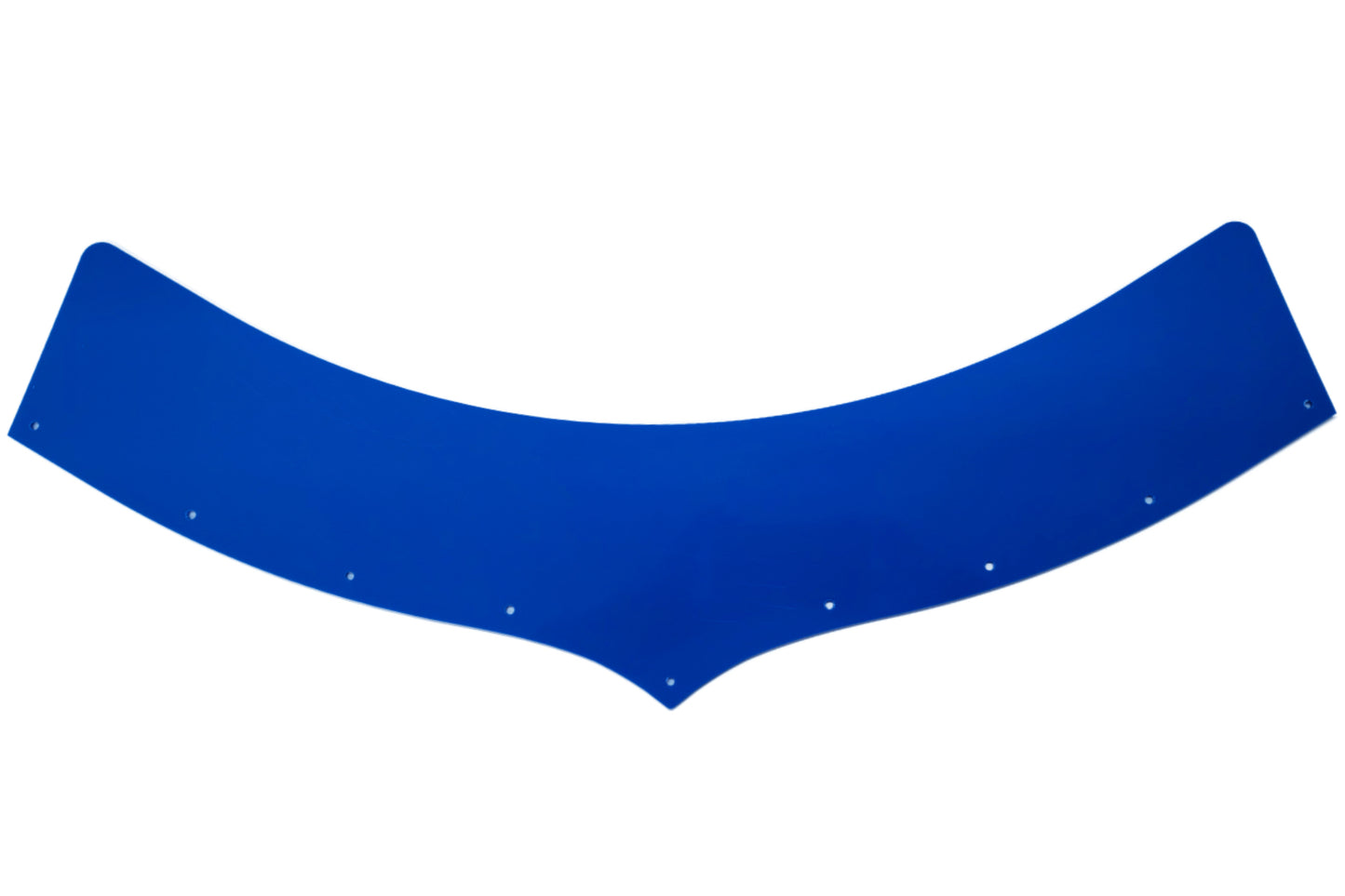 Hood Scoop Extension - 5.5 in Tall - Plastic - Blue - Predator Hood Scoops - Each
