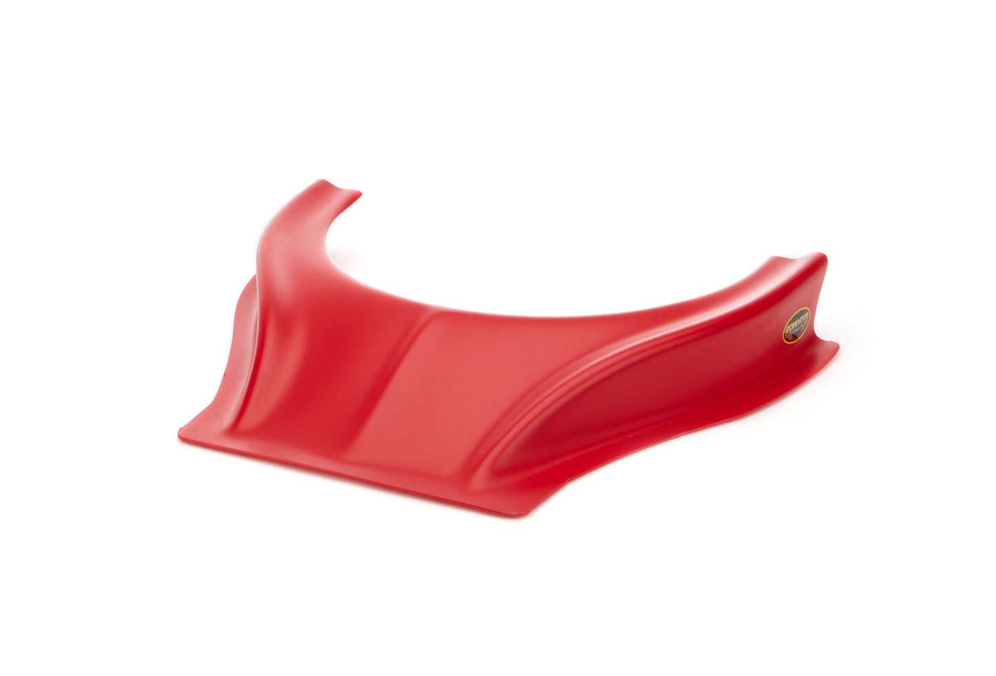 Hood Scoop - Stalker - Dirt - 2.5 in Height - Curved Front - Plastic - Red - Each