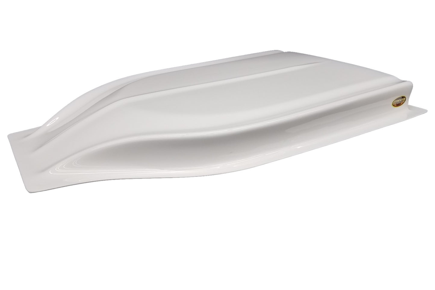 Hood Scoop - Stalker - 2.5 in Height - Street Stock - Plastic - White - Each