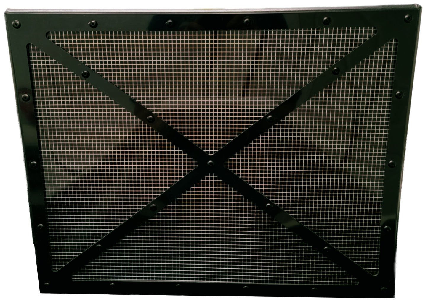 Radiator Screen - Shaker - 24 x 19 in - Plastic - Black - Natural - Dirt Late Model - Each