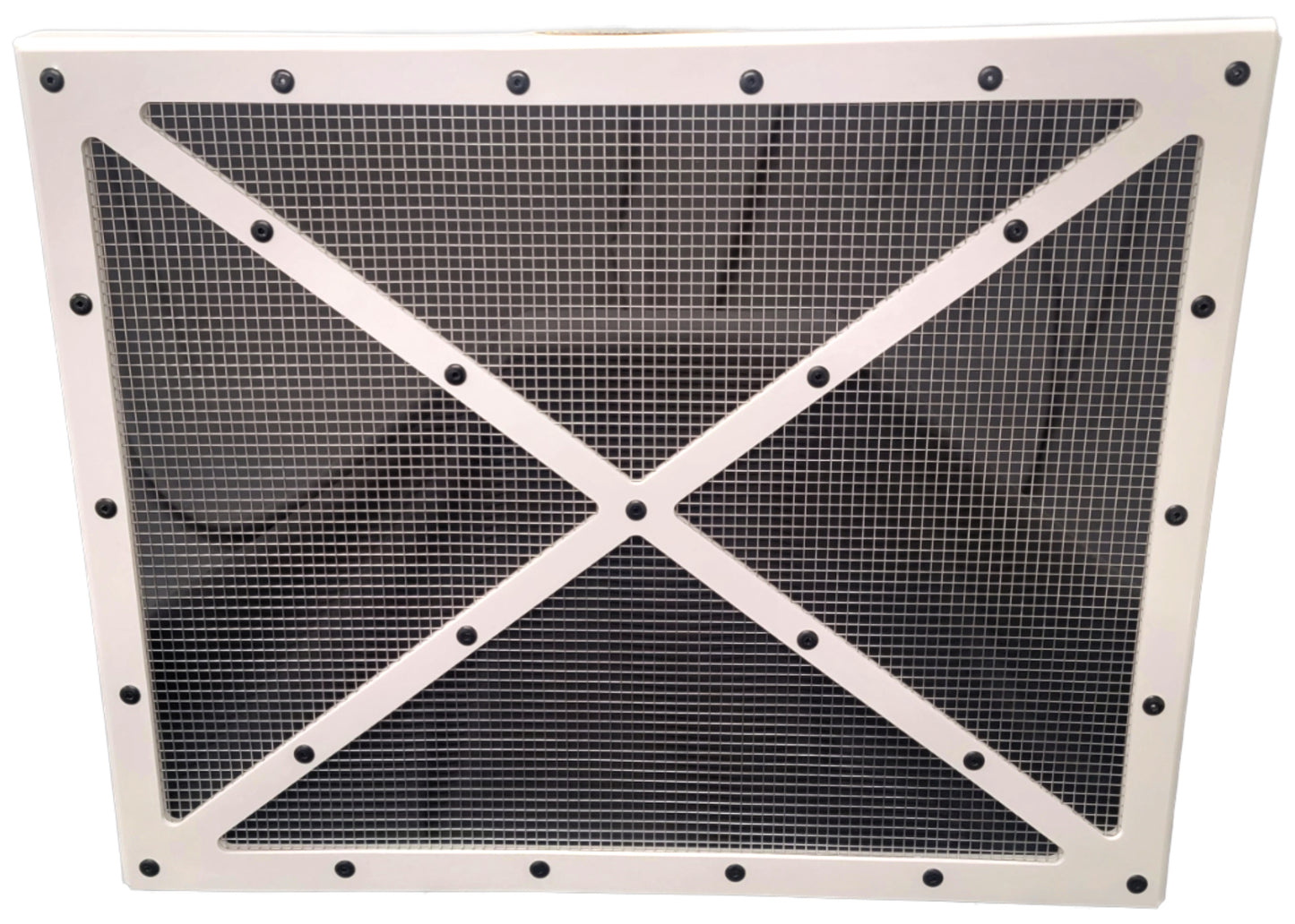 Radiator Screen - Shaker - 24 x 19 in - Plastic - White - Natural - Dirt Late Model - Each