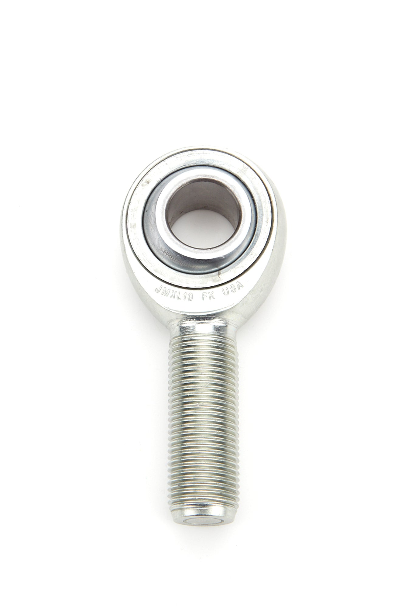 Rod End - Low Friction - Spherical - 0.625 in Bore - 5/8-18 in Left Hand Male Thread - PTFE Lined - Steel - Zinc Plated - Each