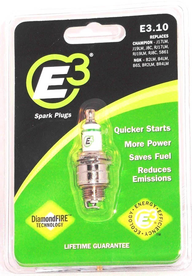 Spark Plug - Diamond Fire - 14 mm Thread - 0.375 in Reach - Gasket Seat - Non-Resistor - Each