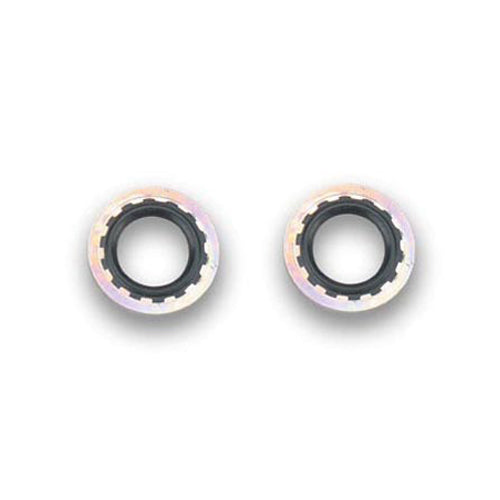 Sealing Washer - Stat-O-Seal - 0.5 in ID - Aluminum Washer - Rubber O-Ring - Pair