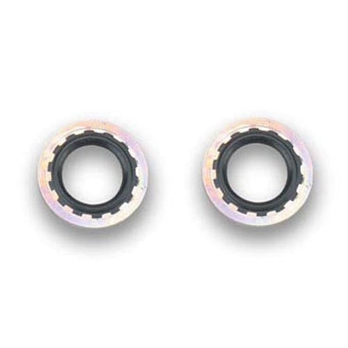 Sealing Washer - Stat-O-Seal - 0.875 in ID - Aluminum Washer - Rubber O-Ring - Pair