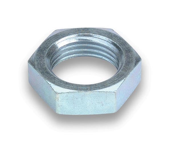 Bulkhead Fitting Nut - 3 AN - Steel - Nickel Plated - Pair