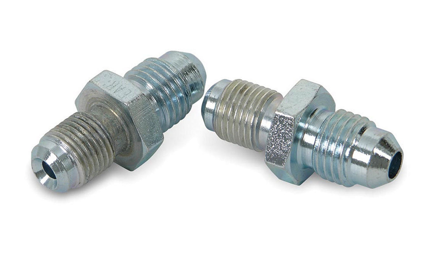 Fitting - Adapter - Straight - 4 AN Male to 10 mm x 1.00 Male - Steel - Natural - Pair