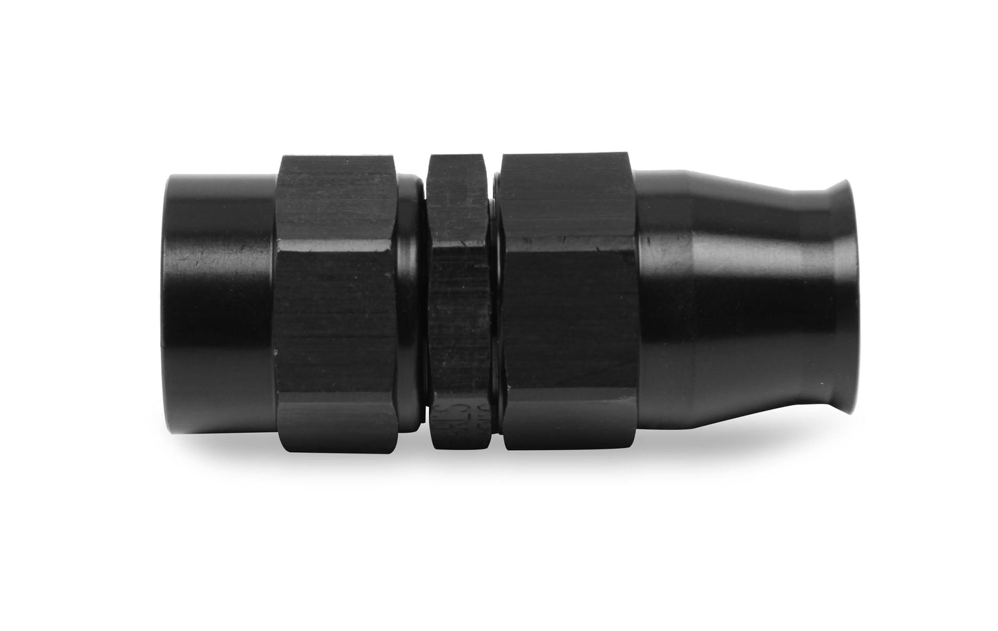 Fitting - Hose End - Ultra Pro - Straight - 6 AN Hose to 6 AN Female - Aluminum - Black Anodized - Each
