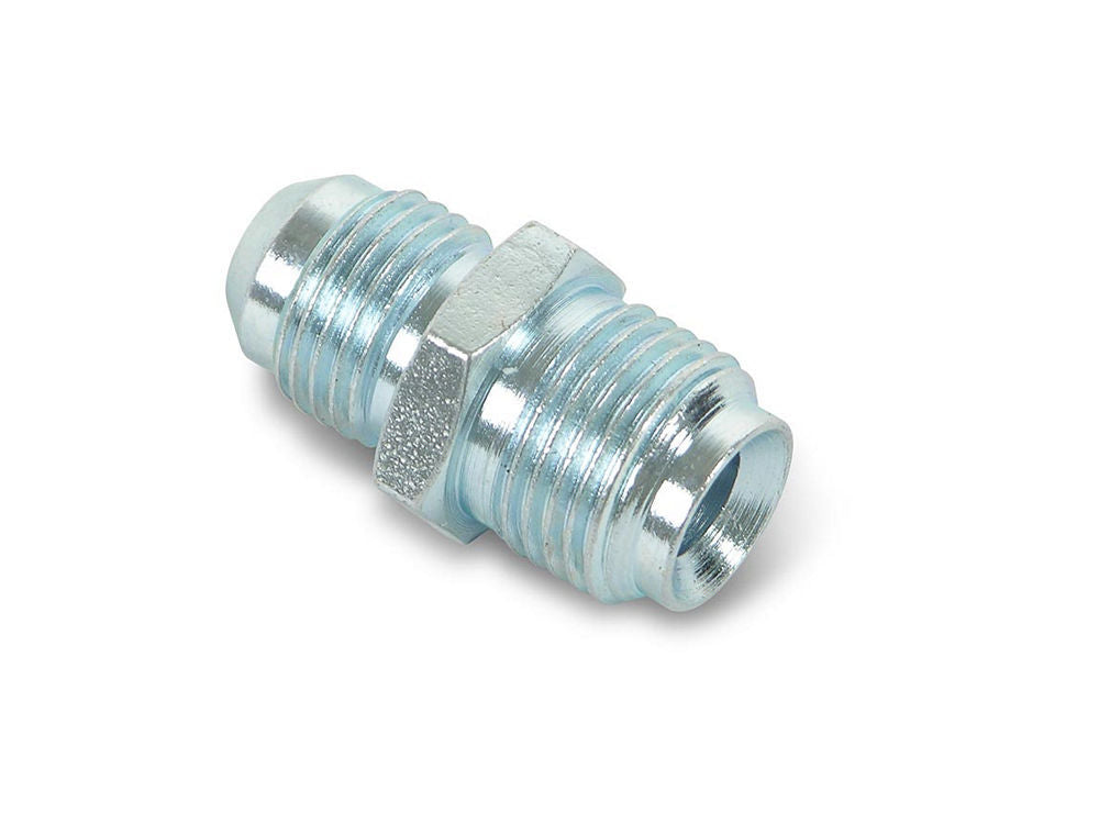Fitting - Adapter - Straight - 6 AN Male to 5/8-18 in Inverted Flare Male - Steel - Zinc Plated - Each